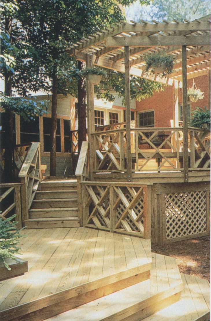HICKSON DECK STAIRS AND PERGOLA